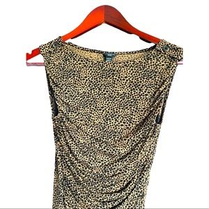 Ann Taylor animal print tank top